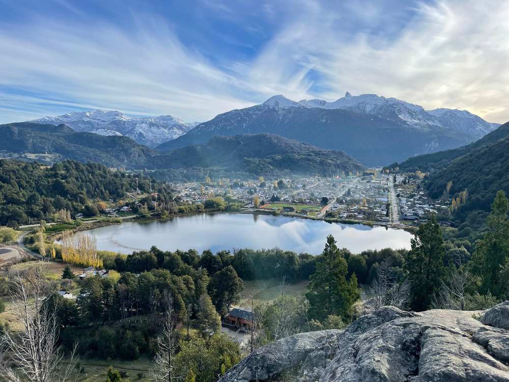 "Corto pero empinado con vistas espectaculares al pueblo de Futaleufú."